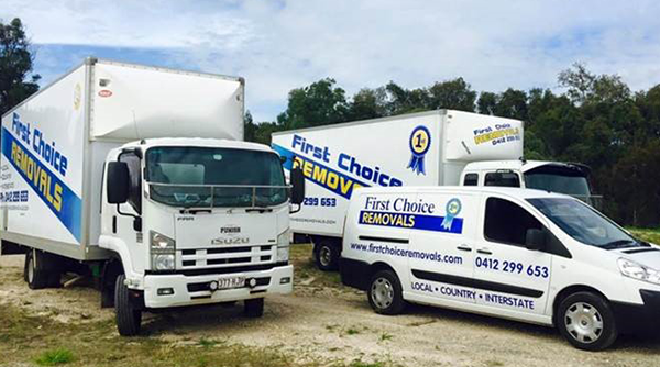 first choice removals Gold Coast