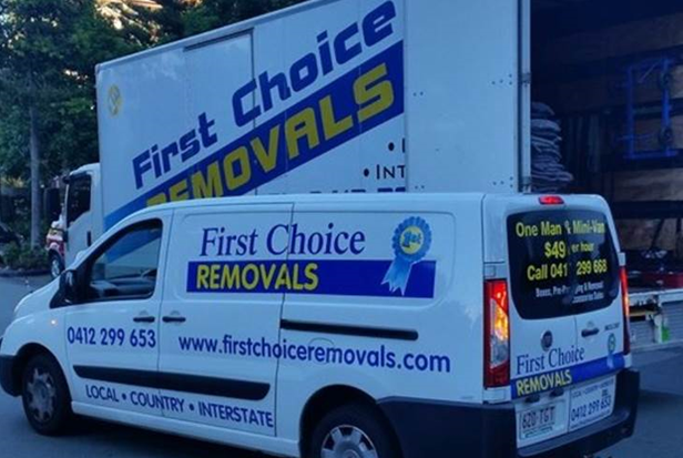 First Choice Removals // Removalists 5 Star Rated and Storage Quotes